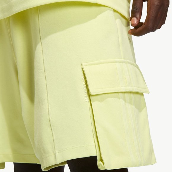 Adidas Unisex Ivy Park Yellow Tint Shorts GT4085 - Picture 5 of 6